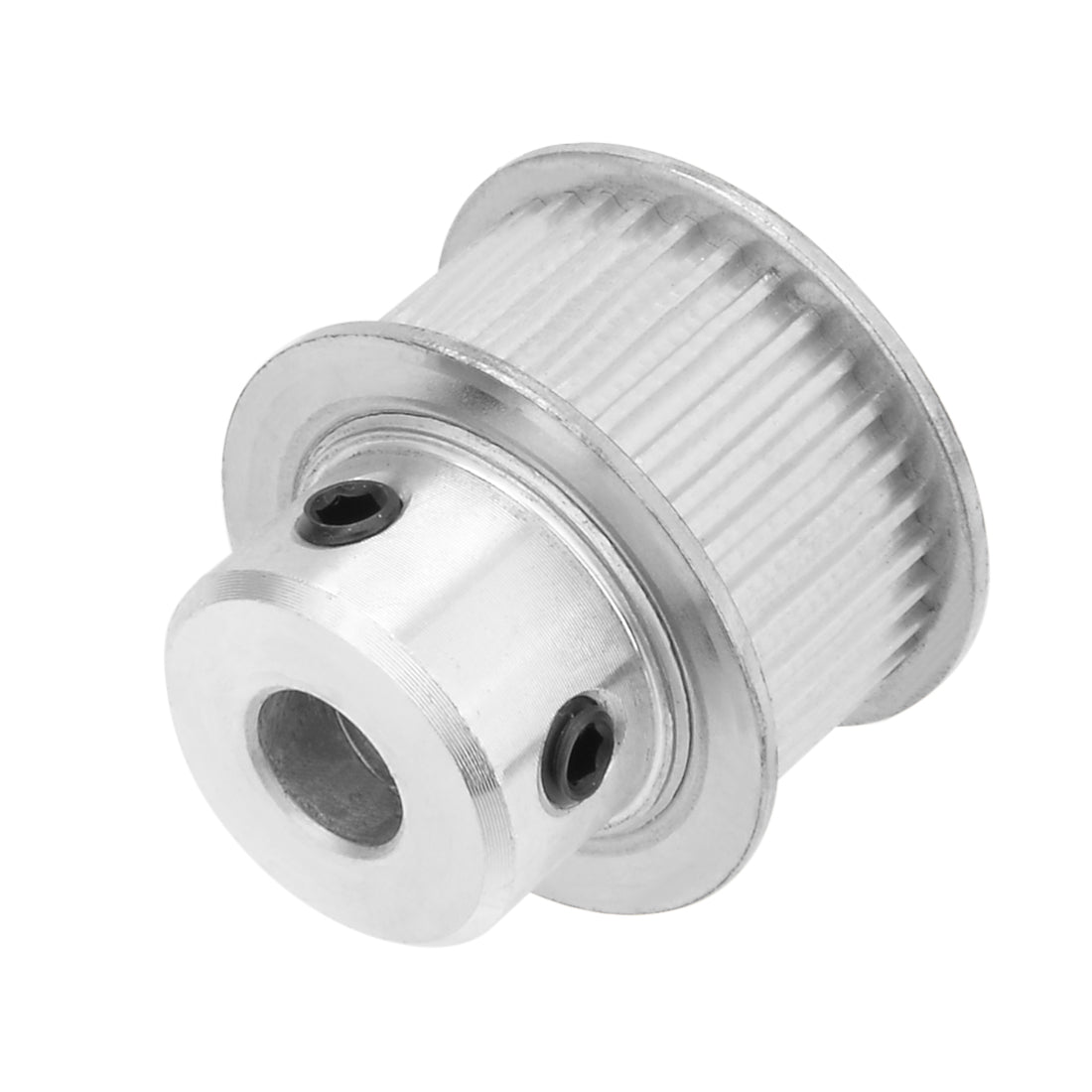 uxcell Uxcell Aluminum  35 Teeth 6.35mm Bore Timing Belt Idler Pulley Synchronous Wheel 10mm Belt for 3D Printer CNC