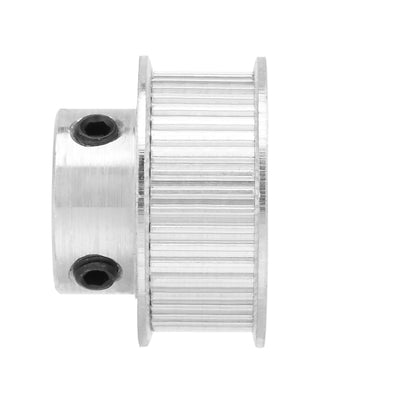 Harfington Uxcell Aluminum M-X-L 45 Teeth 8mm Bore Timing Belt Idler Pulley Synchronous Wheel 10mm Belt for 3D Printer CNC
