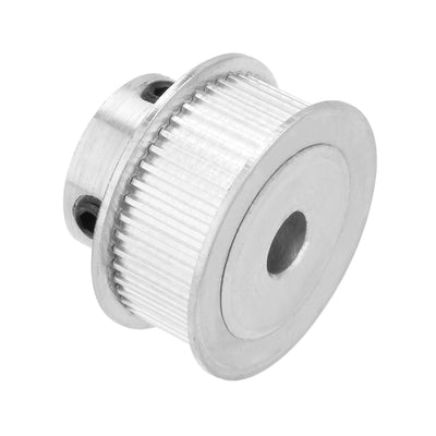 Harfington Uxcell Aluminum M-X-L 45 Teeth 8mm Bore Timing Belt Idler Pulley Synchronous Wheel 10mm Belt for 3D Printer CNC