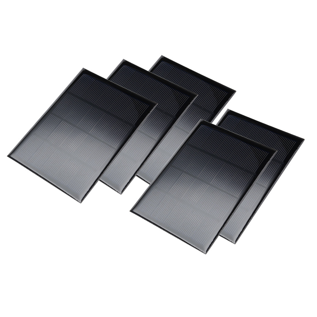 uxcell Uxcell 5Pcs 5V 300mA Poly Mini Solar Cell Panel Module DIY for Light Toys Charger 104mm x 140mm