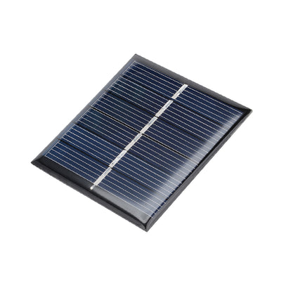 Harfington Uxcell 5Pcs 3V 110mA Poly Mini Solar Cell Panel Module DIY for Light Toys Charger 60mm x 55mm