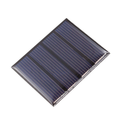 Harfington Uxcell 5Pcs 2V 100mA Poly Mini Solar Panel Module DIY Light Toys Charger  50.5mm x 40.5mm