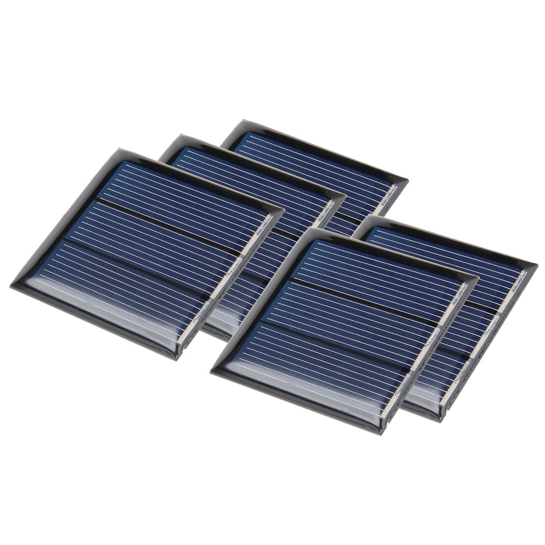 uxcell Uxcell 5Pcs 1.5V 150mA Poly Mini Solar Cell Panel Module DIY for Light Toys Charger 45mm x 45mm