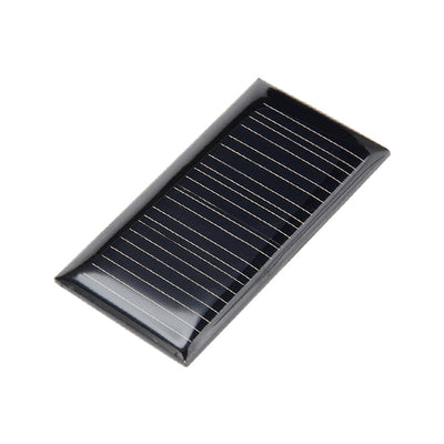 Harfington Uxcell 5Pcs 5V 25mA Poly Mini Solar Cell Panel Module DIY for Phone Light Toys Charger 44mm x 24mm