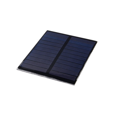 Harfington Uxcell 5Pcs 5.5V 80mA Poly Mini Solar Cell Panel Module DIY for Phone Light Toys Charger 84mm x 61mm