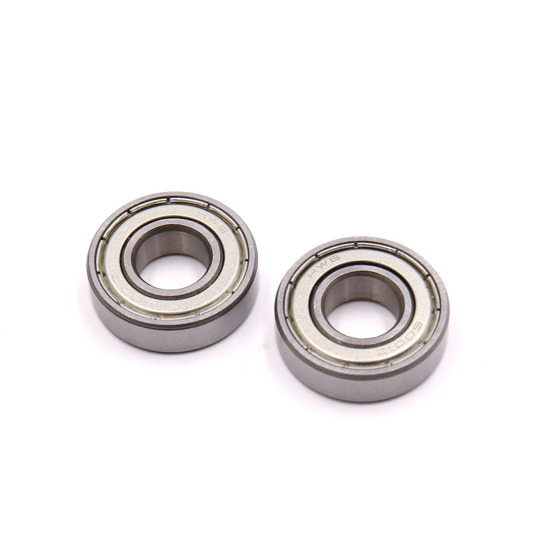 uxcell Uxcell 2Pcs 6001Z Stainless Steel Motorcycle Deep Groove Radial Ball Bearing 28 x 12 x 8mm