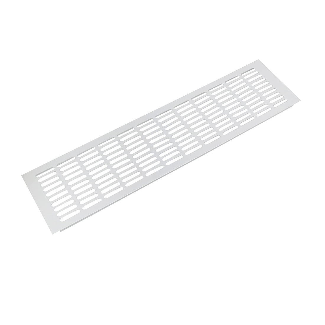 uxcell Uxcell 600mmx150mm Rectangle Shape Air Vent Louvered Grill Cover Ventilation Grille