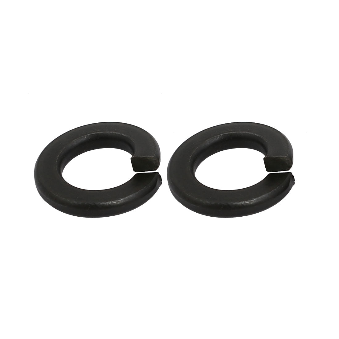 uxcell Uxcell 30pcs 3/8-inch Inner Dia Carbon Steel Split Lock Spring Washer Gasket Black