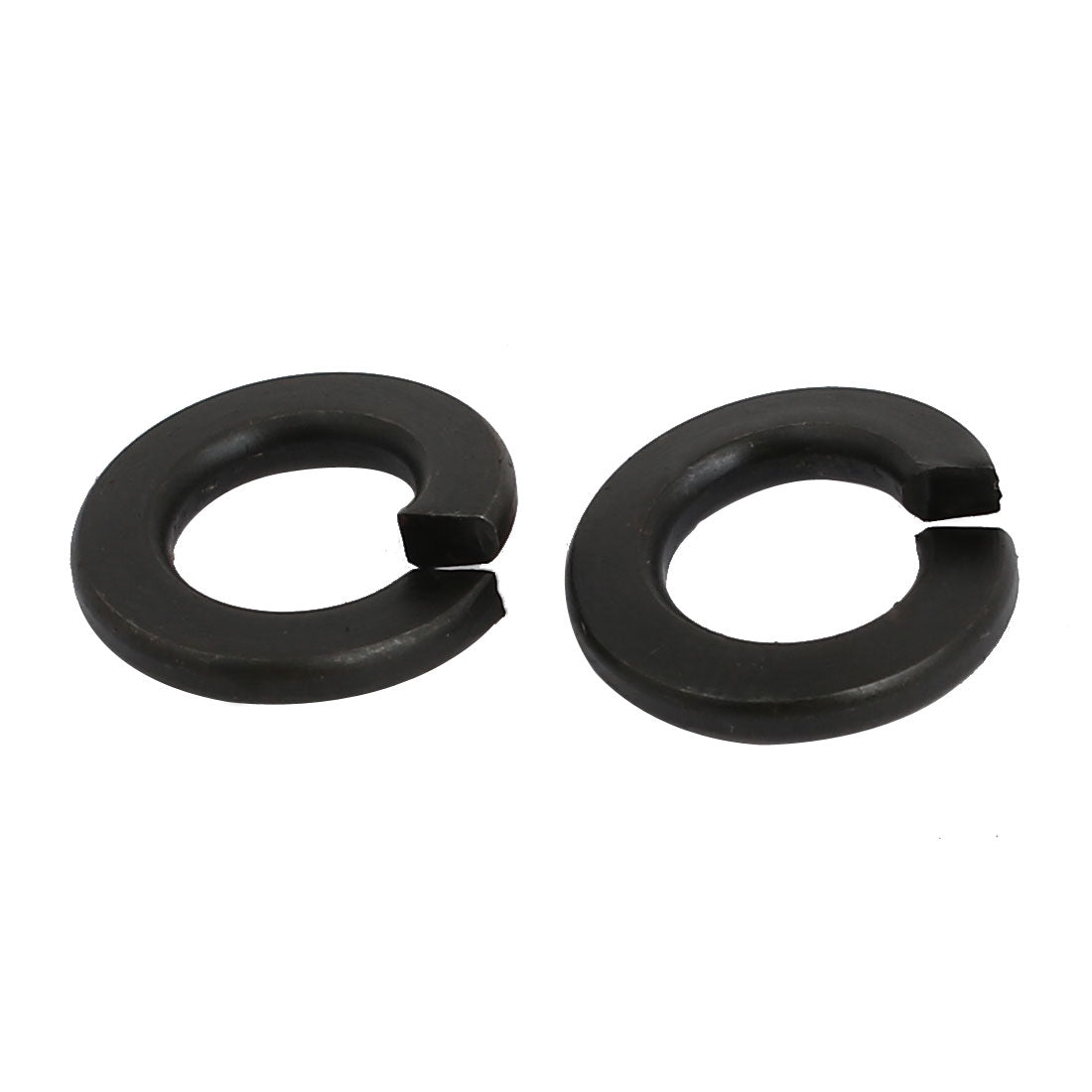 uxcell Uxcell 50pcs 5/16-inch Inner Dia Carbon Steel Split Lock Spring Washer Gasket Black