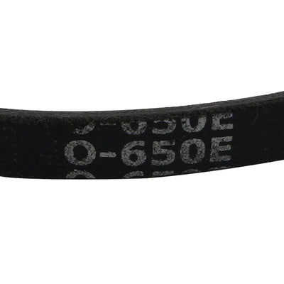 Harfington Uxcell O-650E 650mm Inner Girth Transmission Drive Belt Washing Machine Replacement