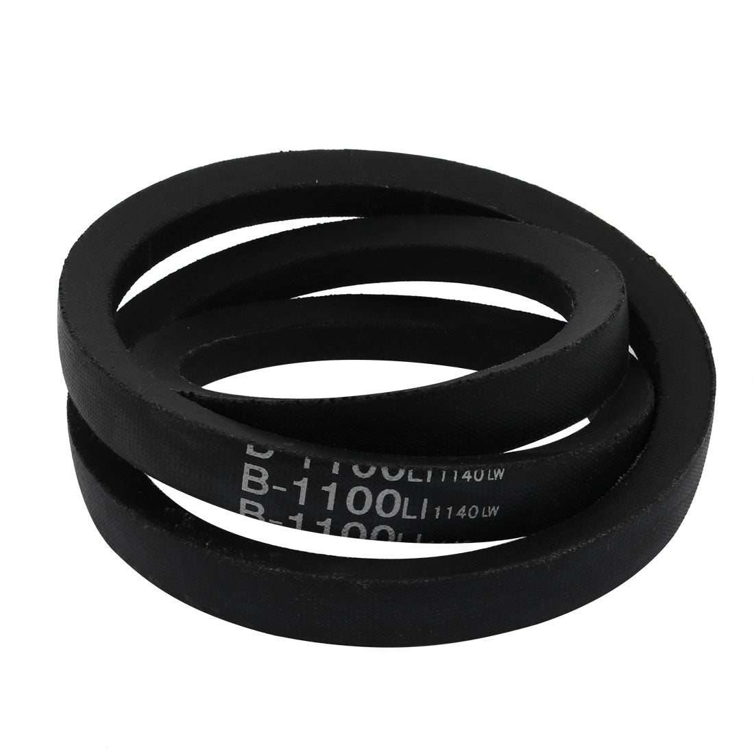 uxcell Uxcell B1100 17mm Width 11mm Thickness Rubber Transmission Drive V-Belt