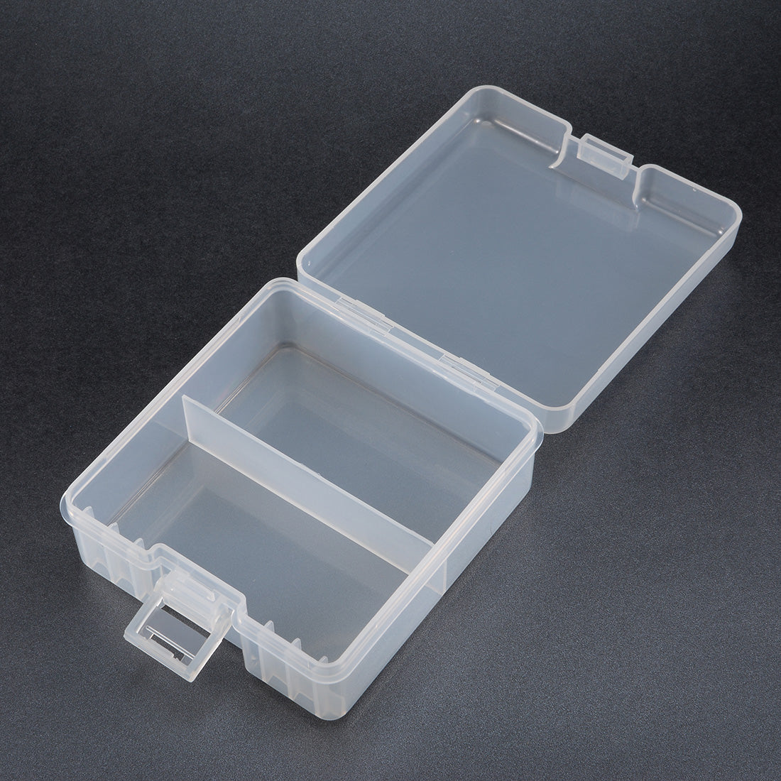 uxcell Uxcell Transparent Plastic Case Holder Storage Box Container for 100 x AAA Battery