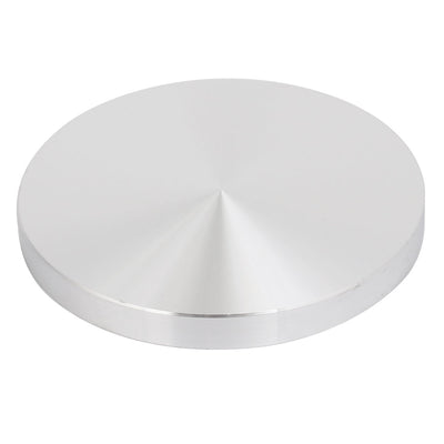 Harfington Uxcell 95mm Diameter 10mm Thickness M10 Thread Hollow Aluminum Disc Polished Finish