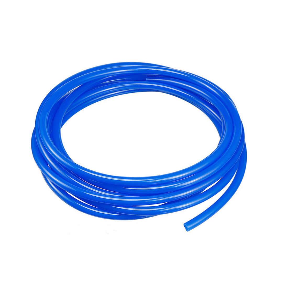 uxcell Uxcell 4mm X 2.5mm Pneumatic Air PU Hose Pipe Tube 5 Meter 16.4ft Blue