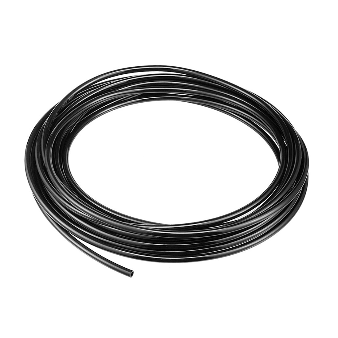 uxcell Uxcell 4mm X 2.5mm Pneumatic Air PU Hose Pipe Tube 5 Meter 16.4ft Black