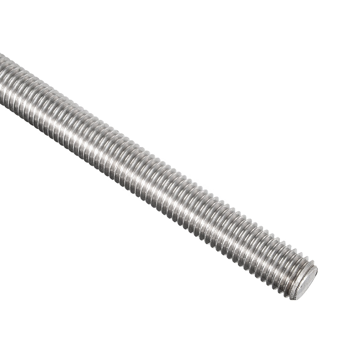 uxcell Uxcell M12 x 250mm Fully Threaded Rod 304 Stainless Steel Right Hand Threads