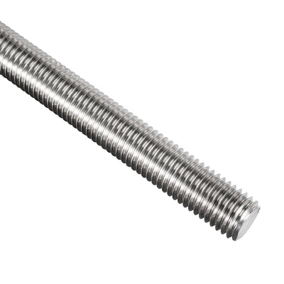 Harfington Uxcell M18 x 250mm Fully Threaded Rod 304 Stainless Steel Right Hand Threads