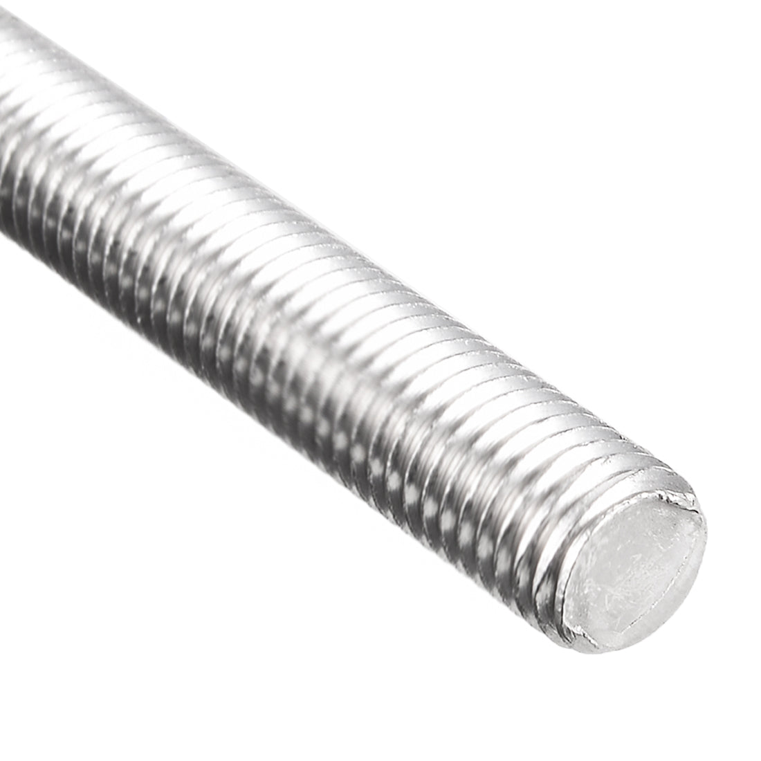 uxcell Uxcell M10 Fully Threaded Rod 304 Stainless Steel 250mm Length Left Hand Threads