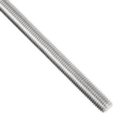 Harfington Uxcell M10 x 500mm Fully Threaded Rod 304 Stainless Steel Right Hand Threads