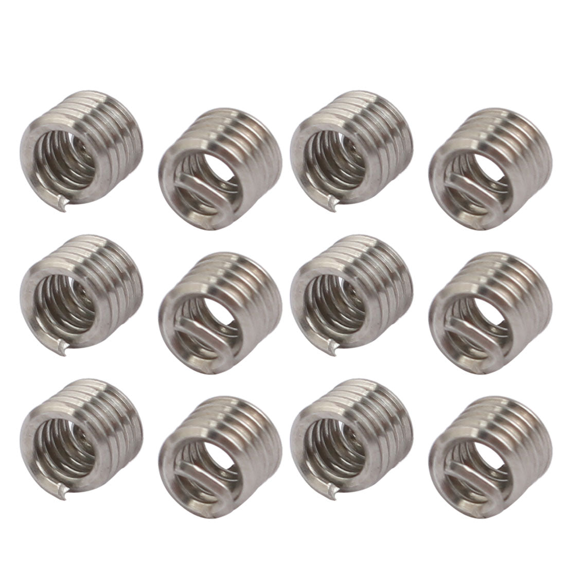 uxcell Uxcell #4-40x0.168" 304 Stainless Steel Helical Coil Wire Thread Insert 12pcs
