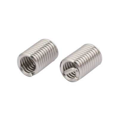 Harfington Uxcell 1/4-20x0.625" 304 Stainless Steel Helical Coil Wire Thread Insert 12pcs