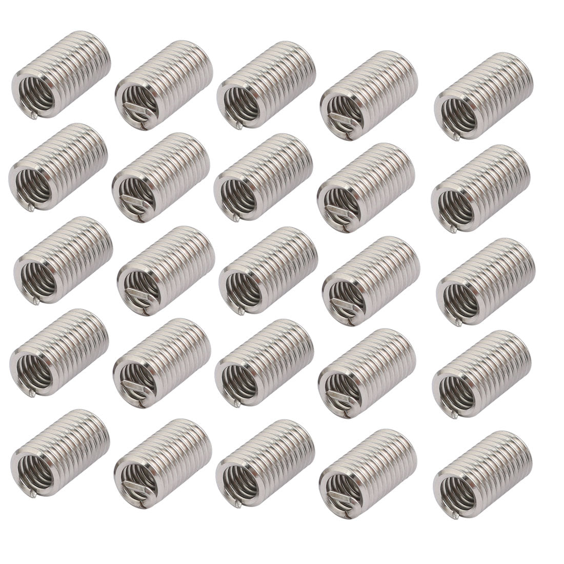 uxcell Uxcell 1/4-20x0.75" 304 Stainless Steel Helical Coil Wire Thread Insert 25pcs