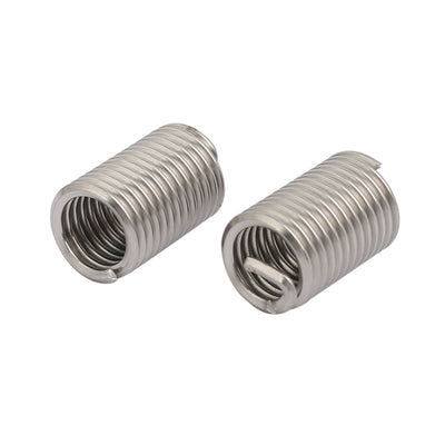Harfington Uxcell 3/8-16x0.938" 304 Stainless Steel Helical Coil Wire Thread Insert 25pcs