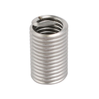 Harfington Uxcell 3/8-16x1.125" 304 Stainless Steel Helical Coil Wire Thread Insert 12pcs