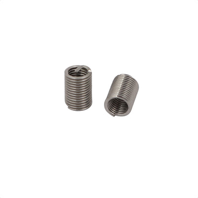 Harfington Uxcell M3x0.5mmx9mm(3D) 304 Stainless Steel Helical Coil Wire Thread Insert 50pcs