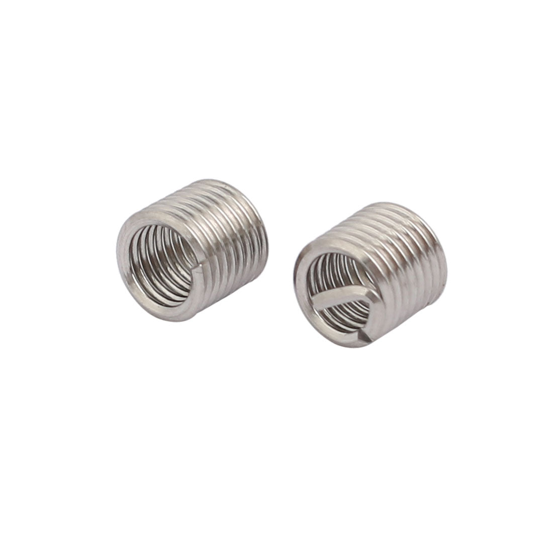 uxcell Uxcell M4x0.7mmx8mm 304 Stainless Steel Helical Coil Wire Thread Insert 50pcs