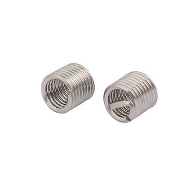 Harfington Uxcell M4x0.7mmx8mm 304 Stainless Steel Helical Coil Wire Thread Insert 50pcs
