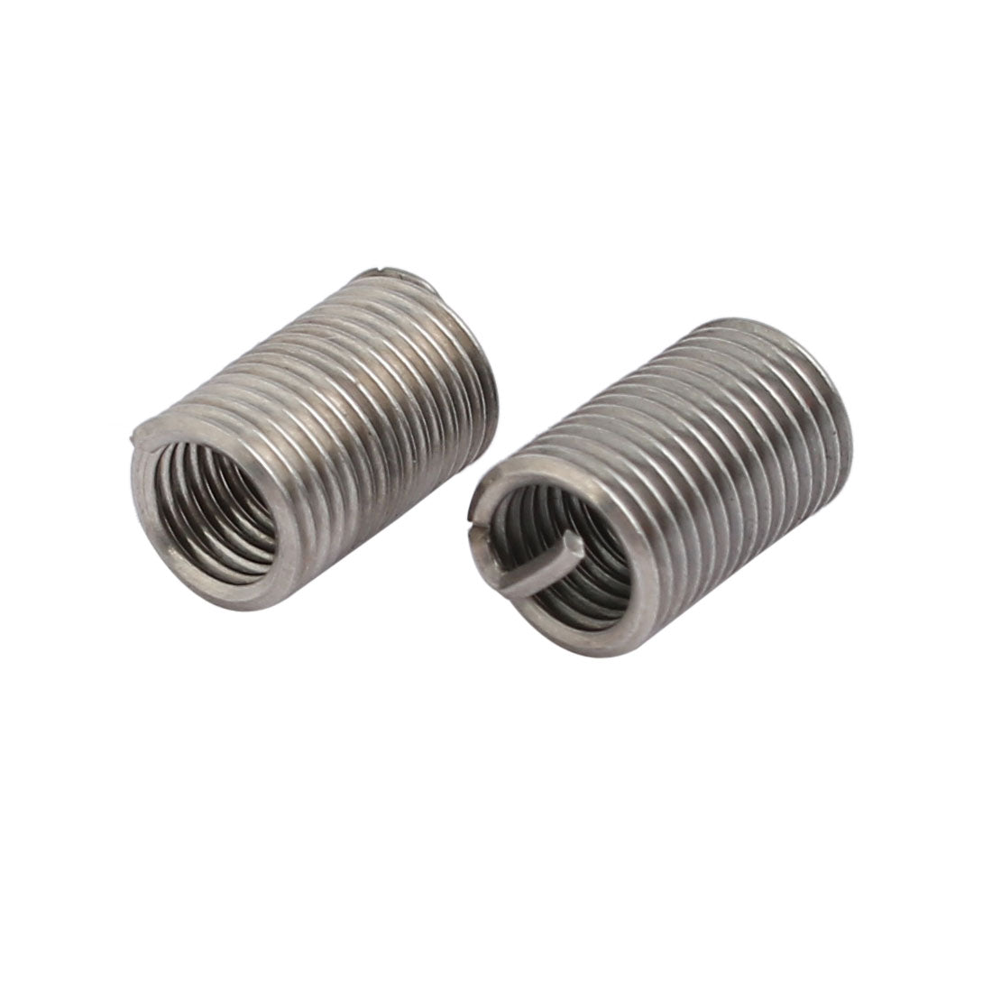 uxcell Uxcell M5x0.8mmx15mm 304 Stainless Steel Helical Coil Wire Thread Insert 25pcs