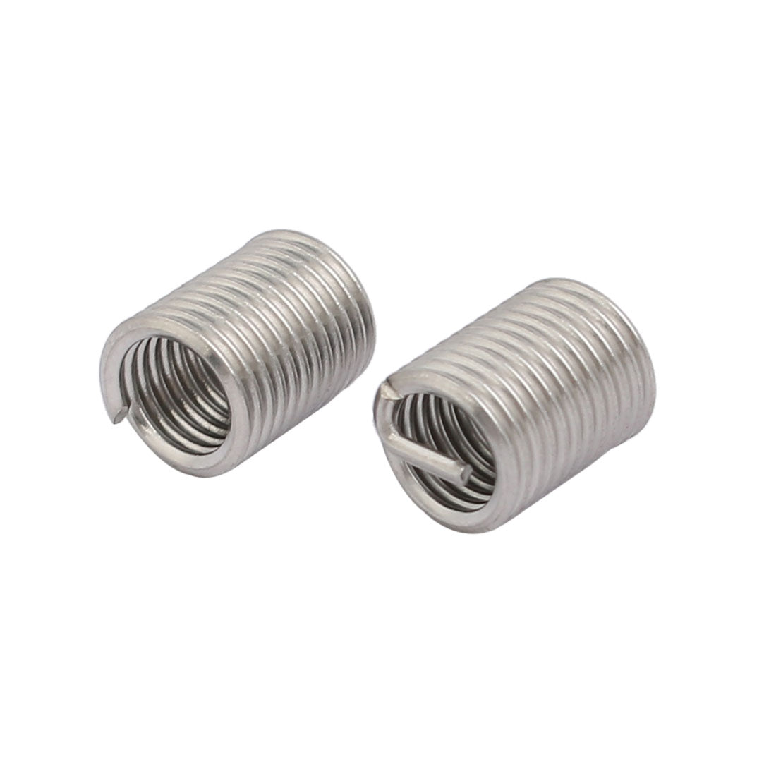 uxcell Uxcell M6x1mmx15mm 304 Stainless Steel Helical Coil Wire Thread Insert 50pcs