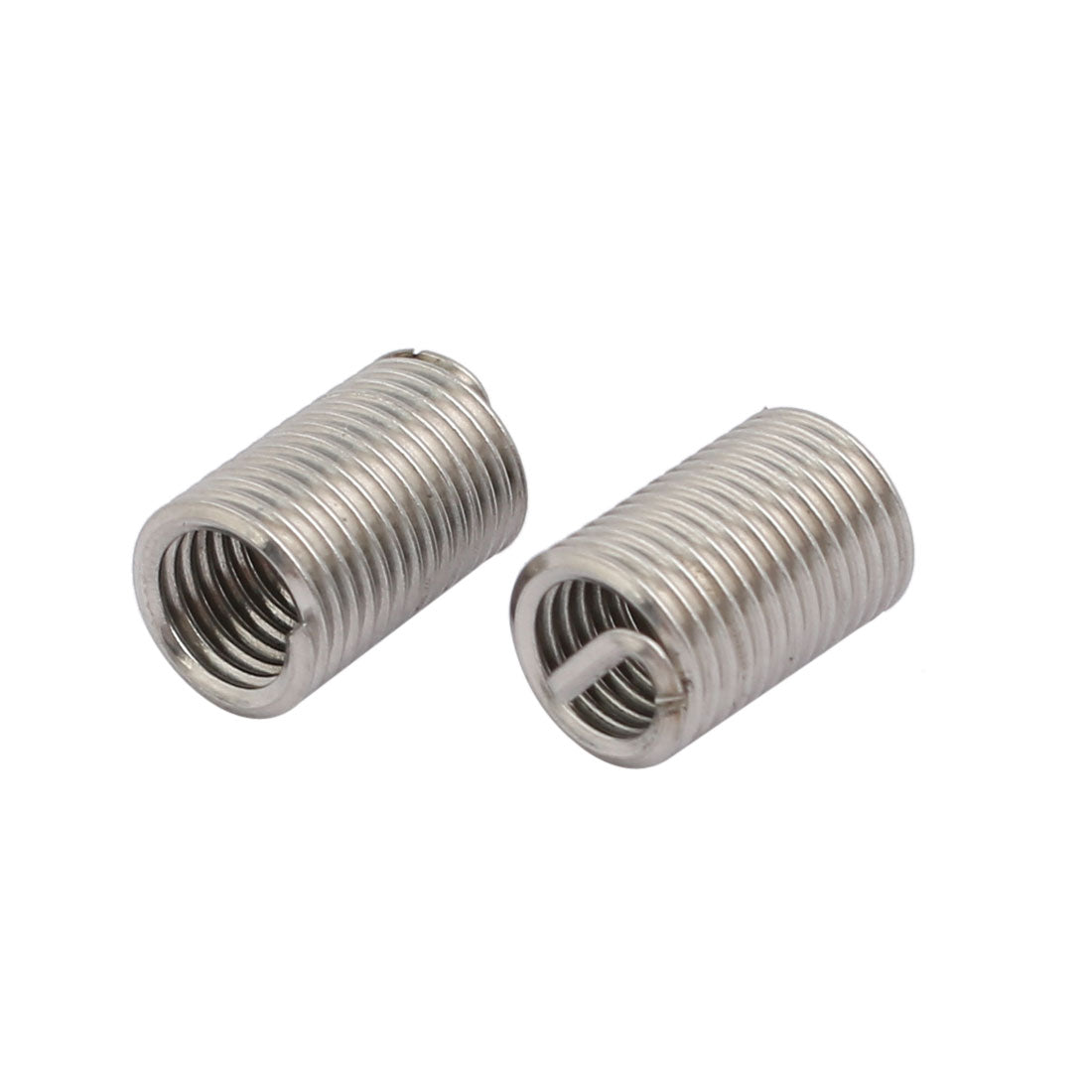uxcell Uxcell M6x1mmx18mm 304 Stainless Steel Helical Coil Wire Thread Insert 12pcs