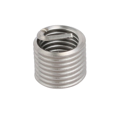 Harfington Uxcell M10x1.5mmx15mm 304 Stainless Steel Helical Coil Wire Thread Insert 12pcs