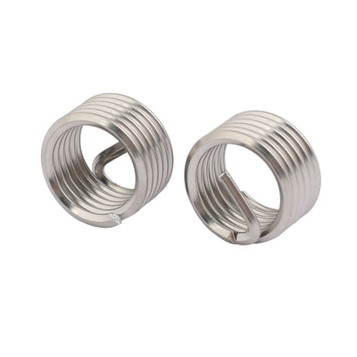 Harfington Uxcell M16x2mmx16mm 304 Stainless Steel Helical Coil Wire Thread Insert 12pcs