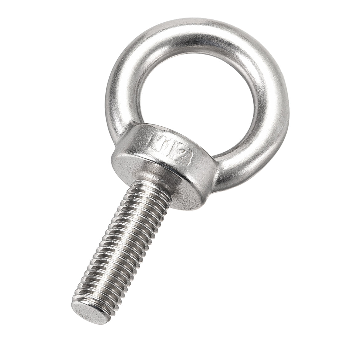 uxcell Uxcell 2 Pcs M12x40mm Thread 30mm Inside Dia 47mm Outside Dia 304 Stainless Steel Lifting Eye Bolt