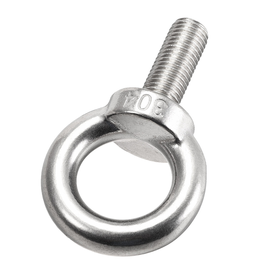 uxcell Uxcell 2 Pcs M16x40mm Thread 35mm Inside Dia 61mm Outside Dia 304 Stainless Steel Lifting Eye Bolt