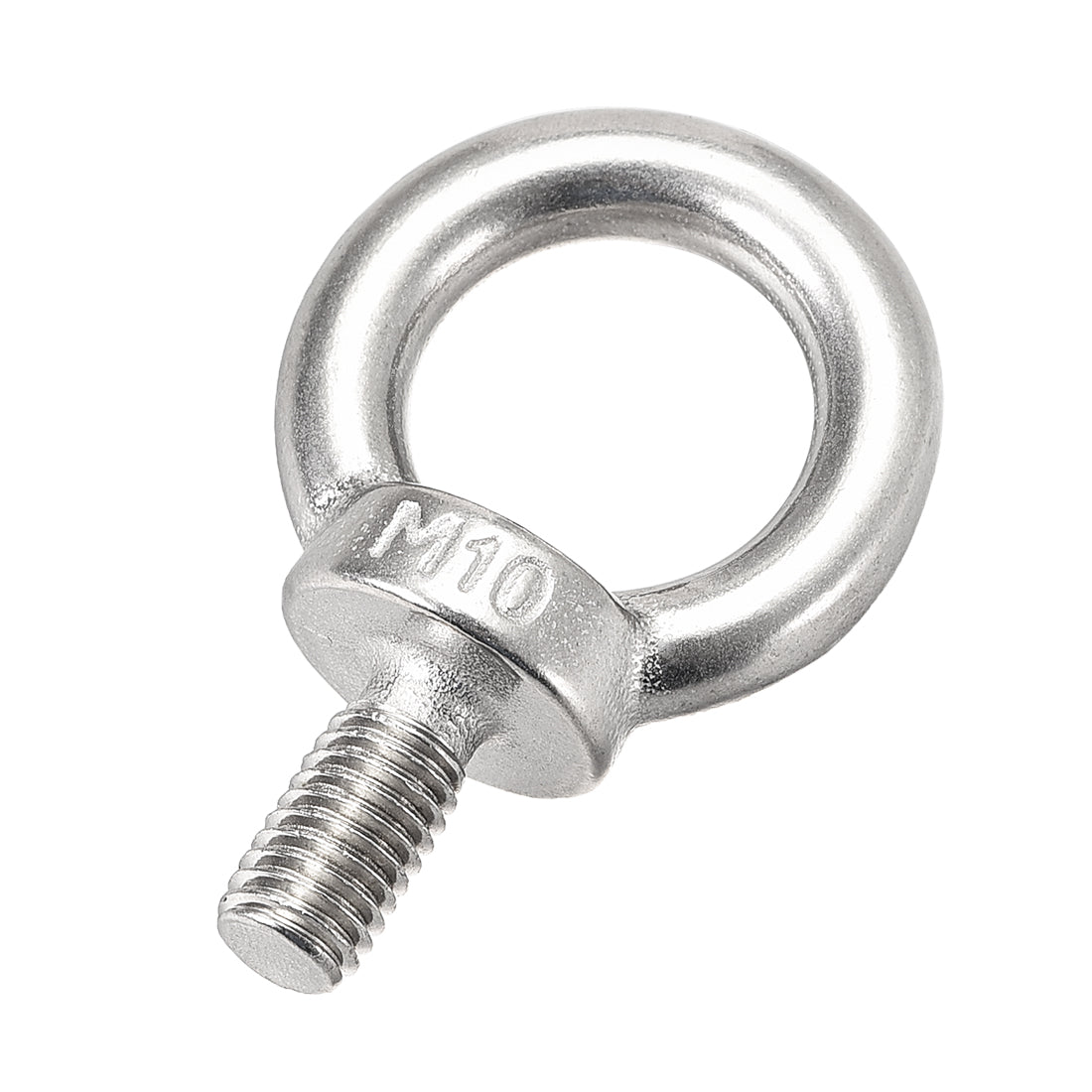 uxcell Uxcell 2 Pcs M10x20mm Thread 25mm Inside Dia 41mm Outside Dia 316 Stainless Steel Lifting Eye Bolt