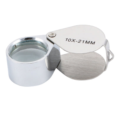 Harfington Uxcell Magnifier 10X Illuminated Magnifier Magnifying Glass Lens