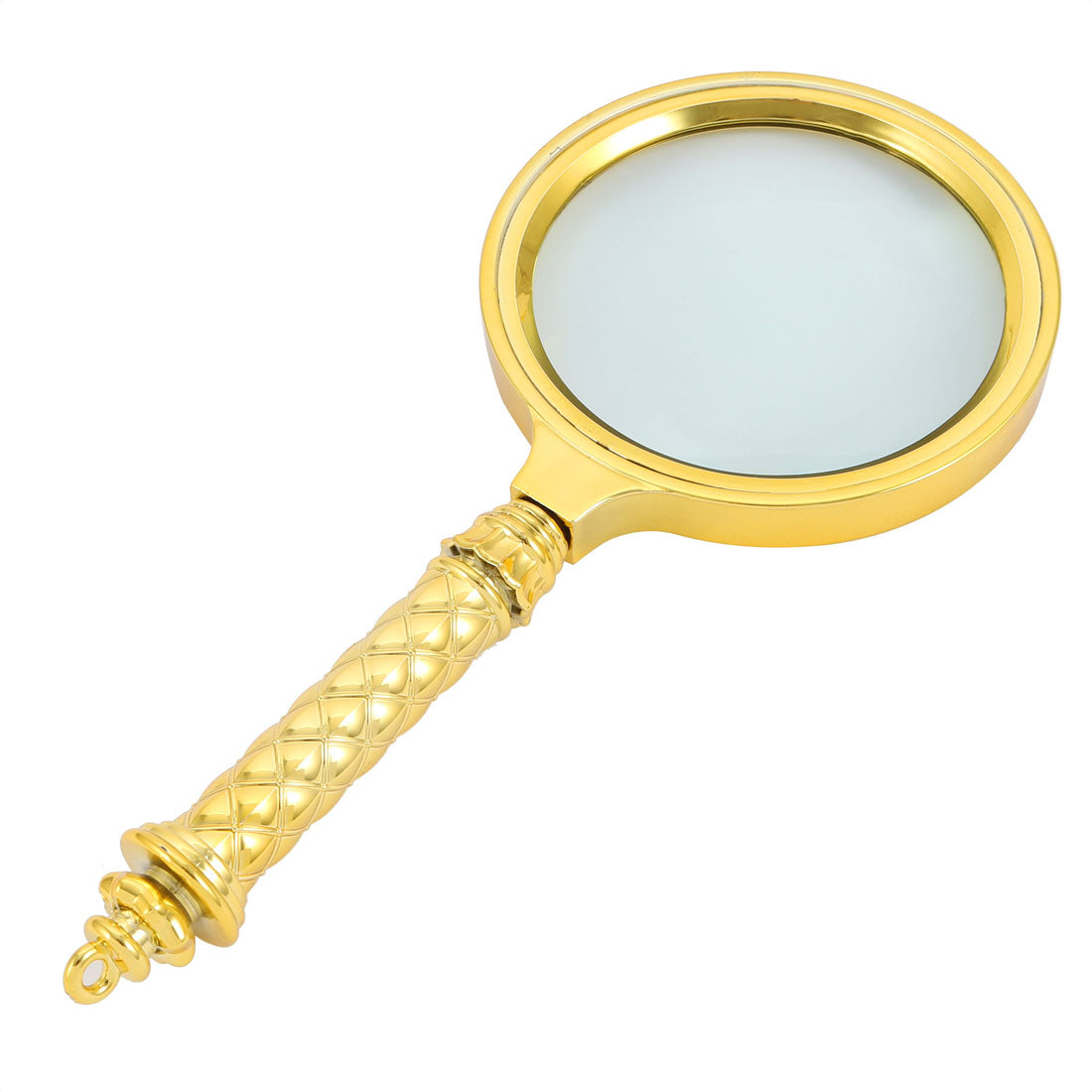 uxcell Uxcell Handheld 10X Magnifying Glass High Definition Illuminated Magnifier
