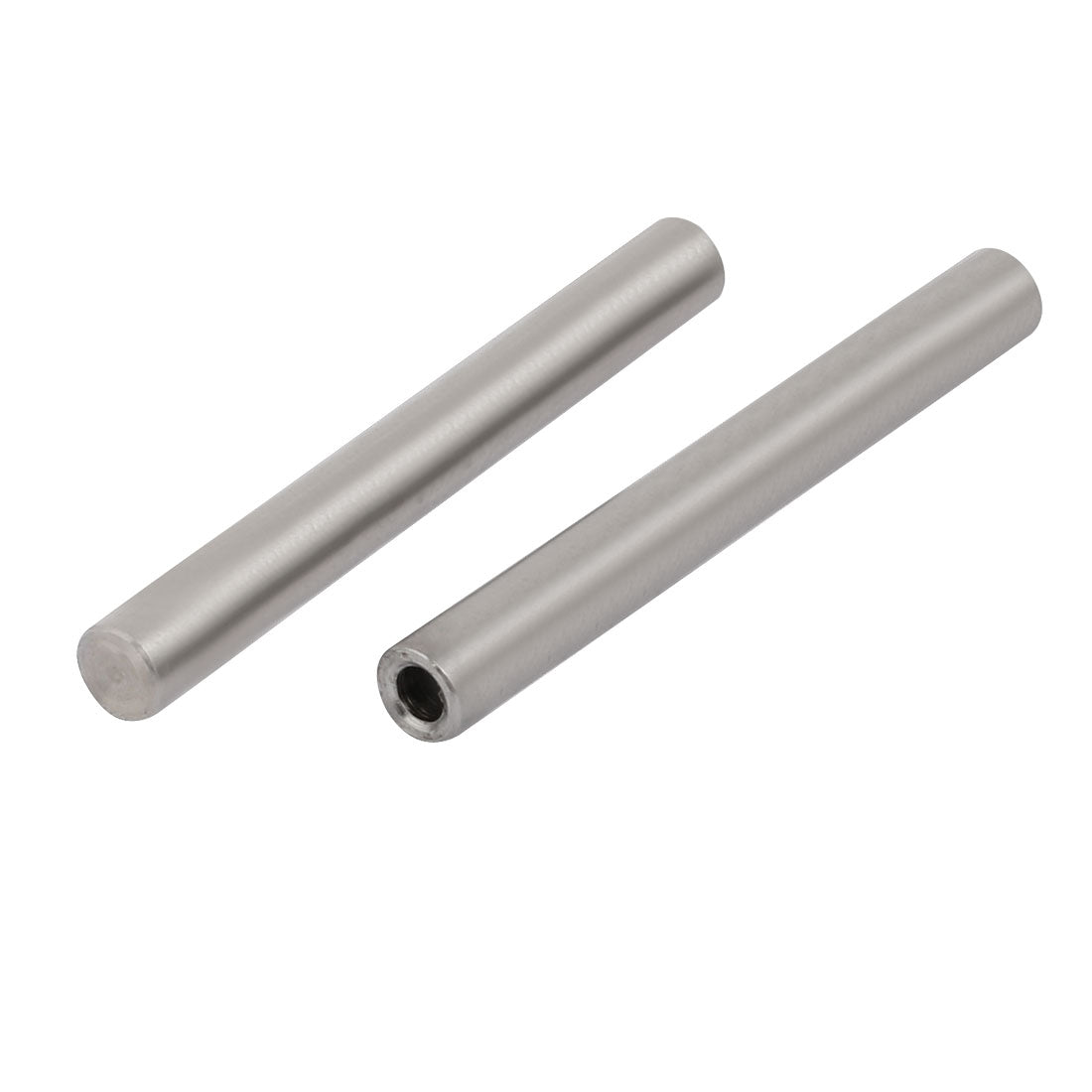 uxcell Uxcell 304 Stainless Steel M3 Female Thread 5mm x 45mm Cylindrical Dowel Pin 6pcs