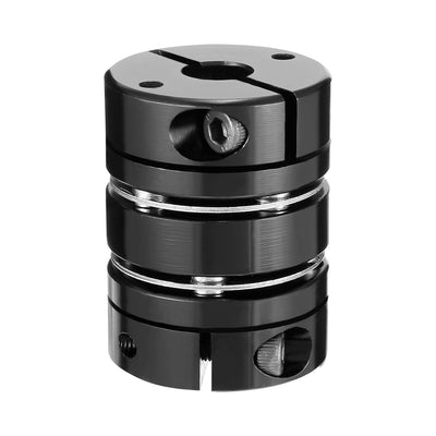 Harfington Uxcell 8mmx8mm Clamp Tight Motor Shaft 2 Diaphragm Coupling Coupler
