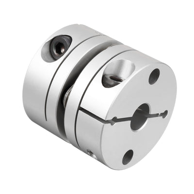 Harfington Uxcell 8mm to 12mm Bore One Diaphragm Motor Wheel Flexible Coupling Joint