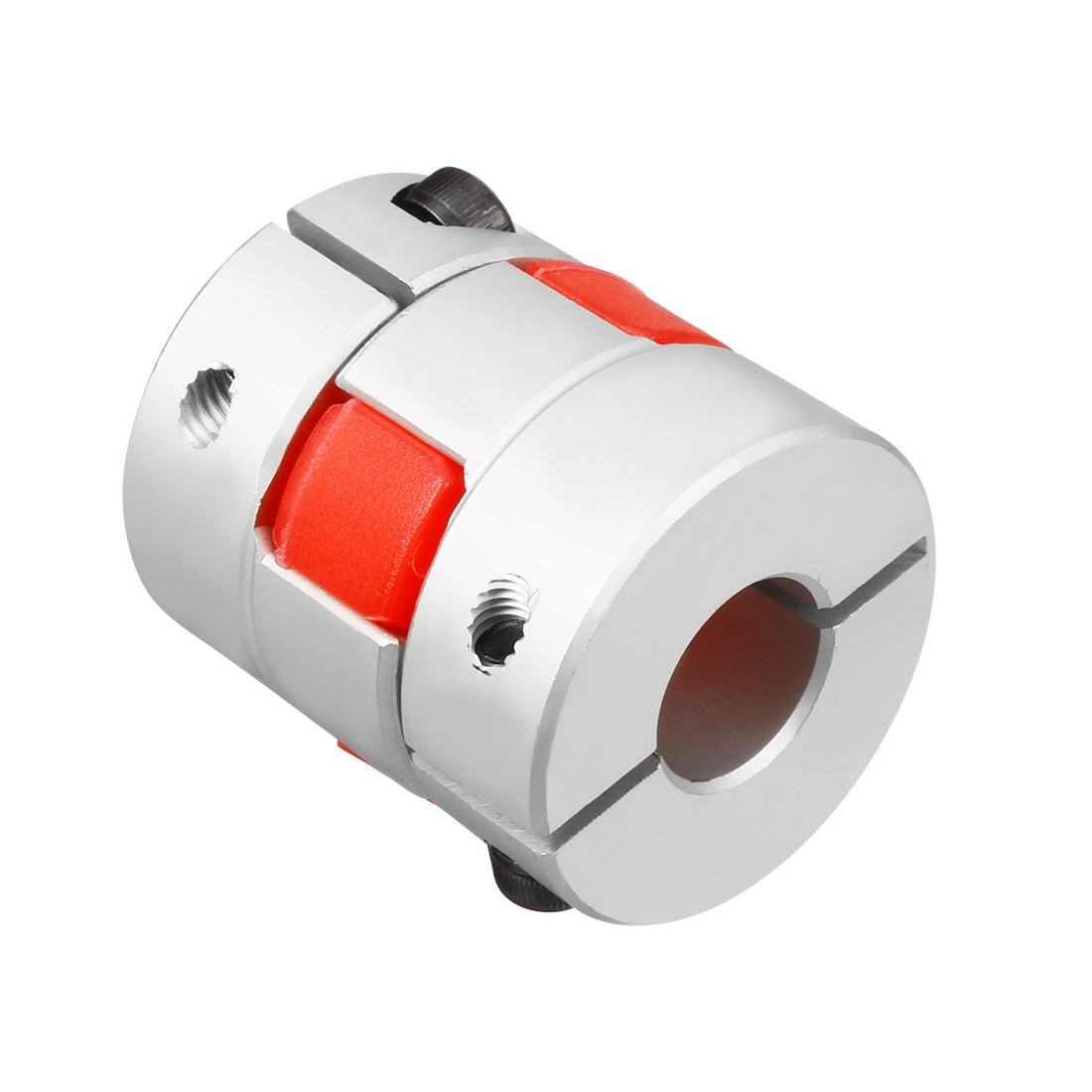 uxcell Uxcell 12mm to 12mm Shaft Plum Shaped Coupling Coupler 30mm Diameter 35mm Length