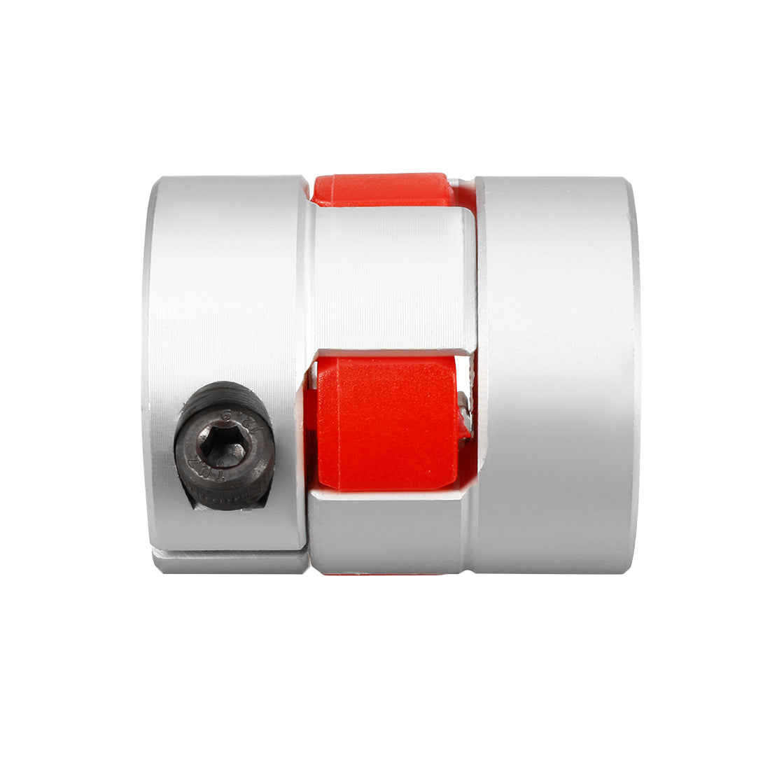 uxcell Uxcell 8mm to 14mm Shaft Plum Shaped Coupling Coupler 30mm Diameter 35mm Length