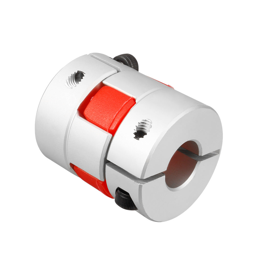 uxcell Uxcell 12mm to 14mm Shaft Plum Shaped Coupling Coupler 30mm Diameter 35mm Length