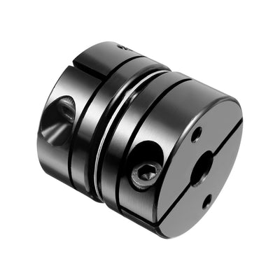 Harfington Uxcell 8mm to 8mm Bore One Diaphragm Motor Wheel Flexible Coupling Joint