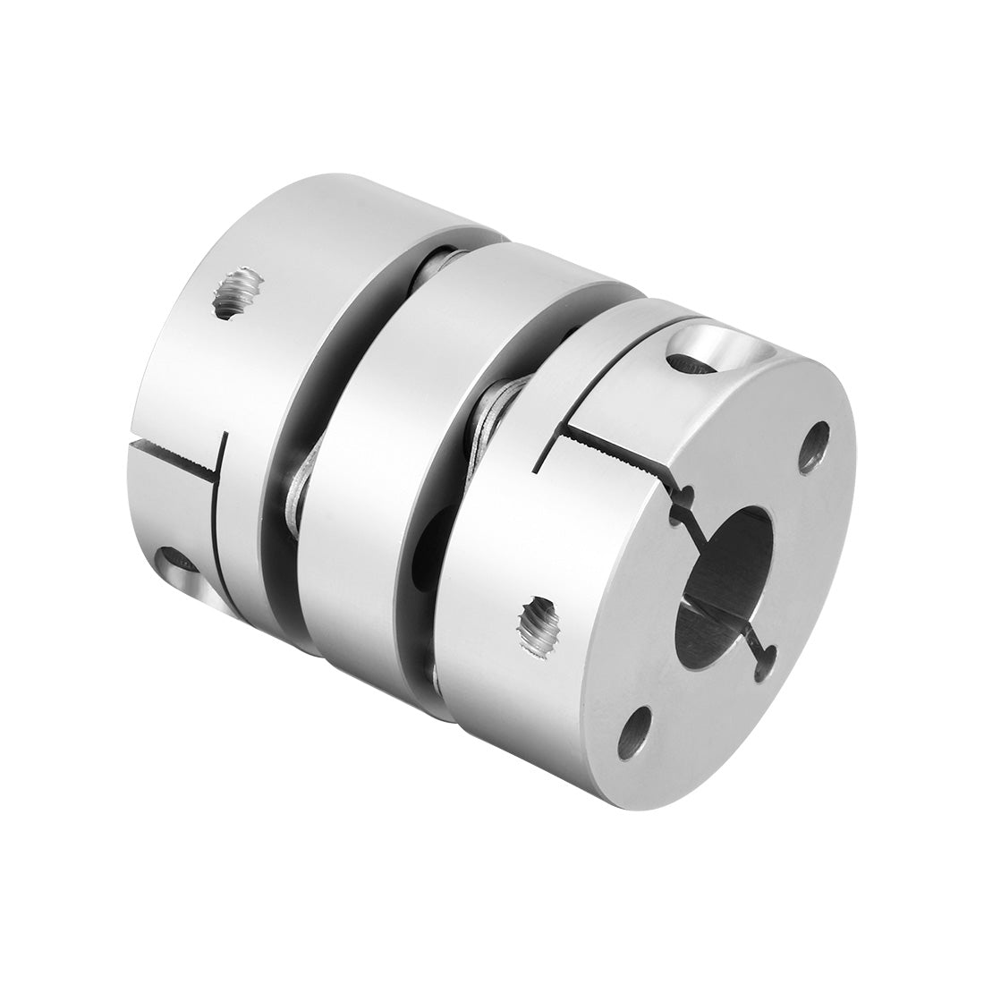 uxcell Uxcell 14mmx14mm Clamp Tight Motor Shaft 2 Diaphragm Coupling accoupler