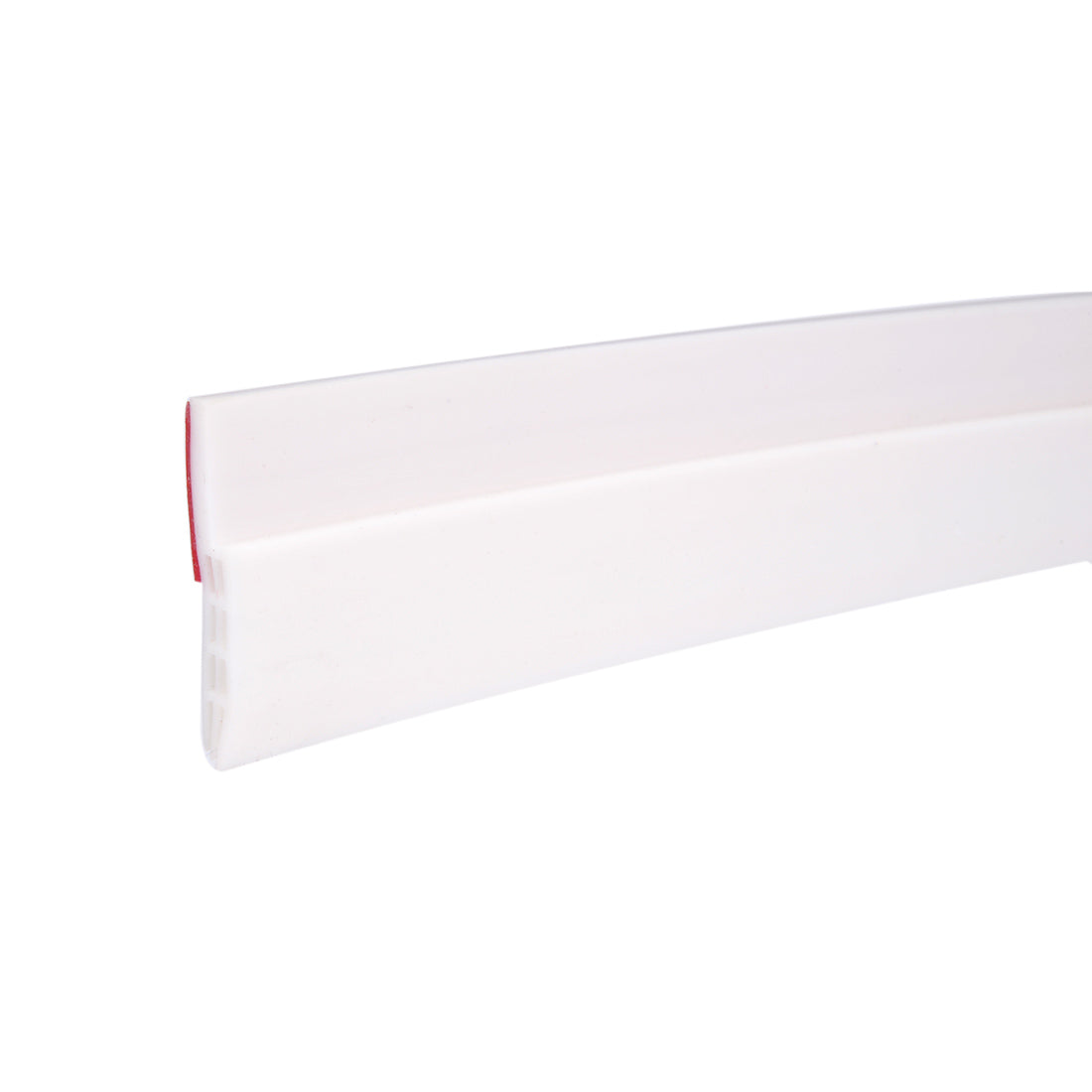 uxcell Uxcell Door Sweep Weather Stripping Bottom Seal Strip 1.6" Width x 39" Length White